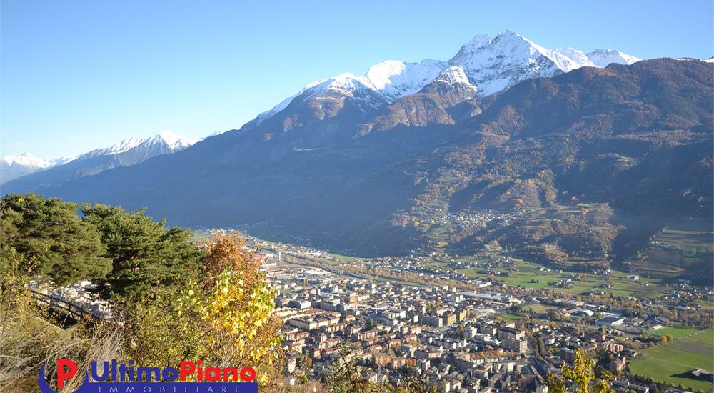 vista su Aosta