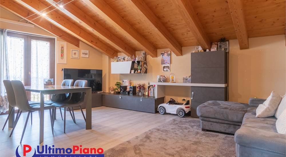 soggiorno con angolo cottura